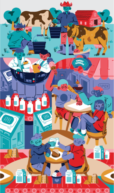 Hubungi Kami Farm illustration